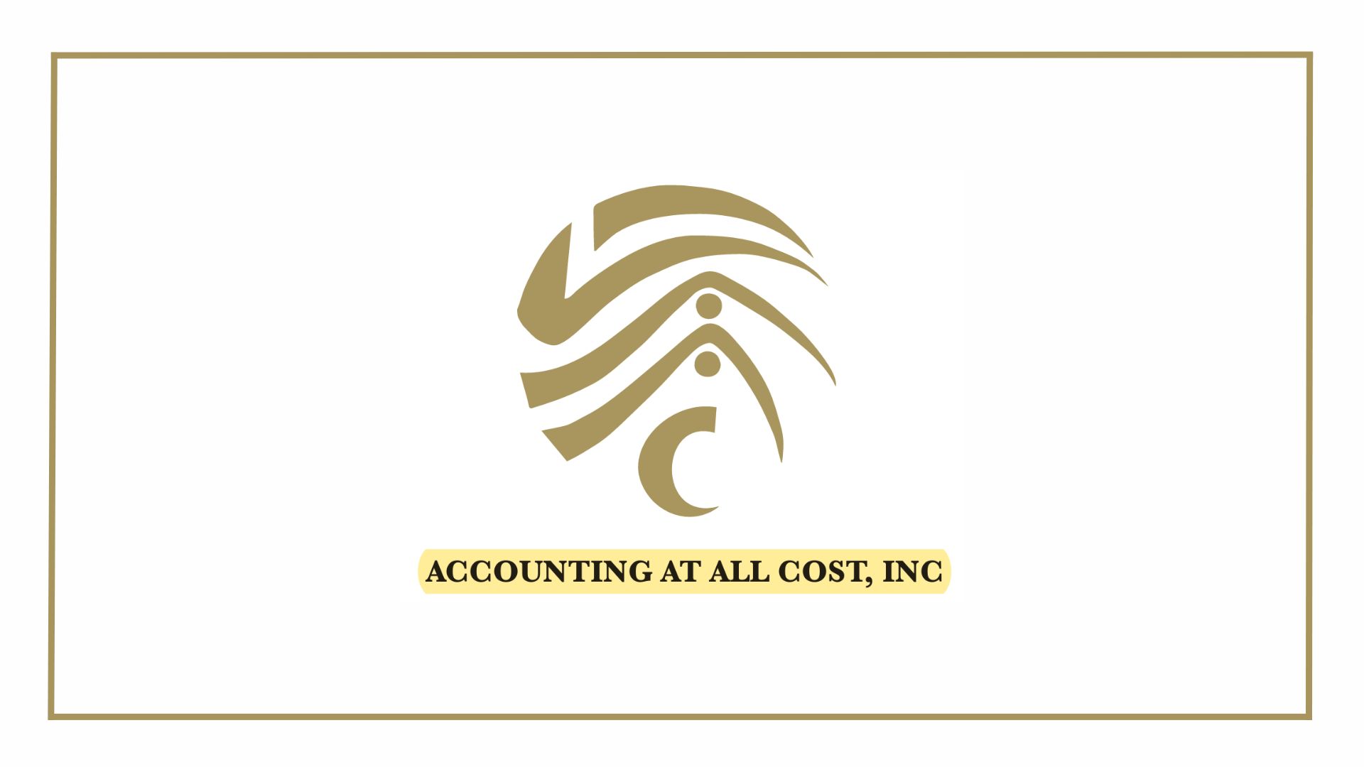 accounting at all cost logo